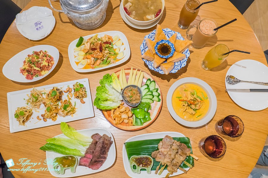 [桃園美食]饗泰多桃園統領店(附完整菜單)/50多道單點菜色及套餐選擇滿足愛吃泰國菜的味蕾
