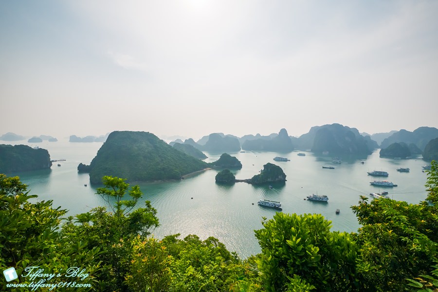 [越南旅遊]下龍灣TI TOP英雄島/登高俯瞰不一樣的下龍灣美景