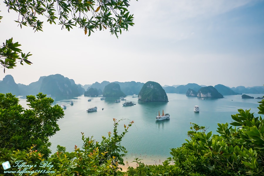 [越南旅遊]下龍灣TI TOP英雄島/登高俯瞰不一樣的下龍灣美景