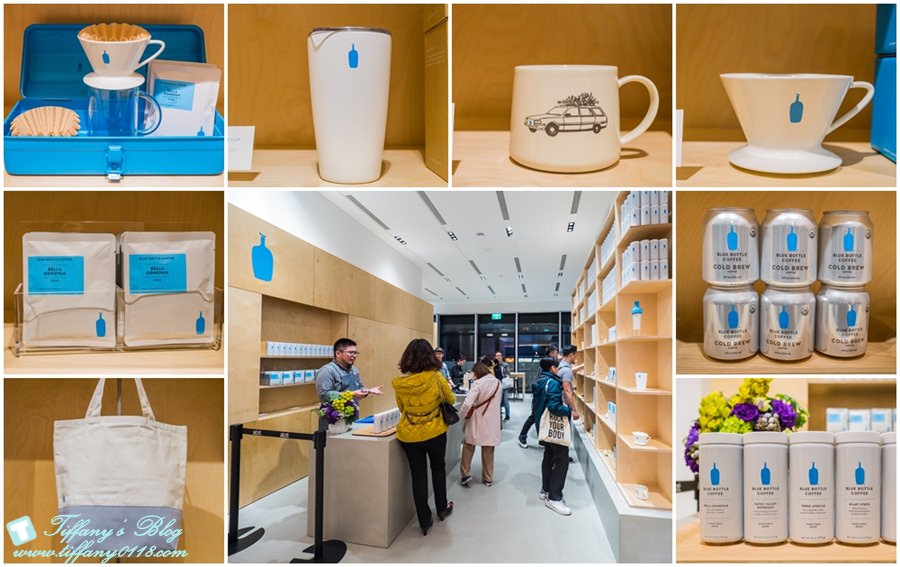 [微風南山]藍瓶咖啡Blue Bottle Coffee禮品店全紀錄/店面介紹及所有販售商品內容通通收錄