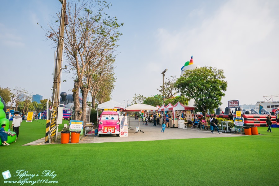 [高雄景點]棧柒庫Art-Zoo藝術動物園/15座大型氣墊樂園/期間限定一票玩到底