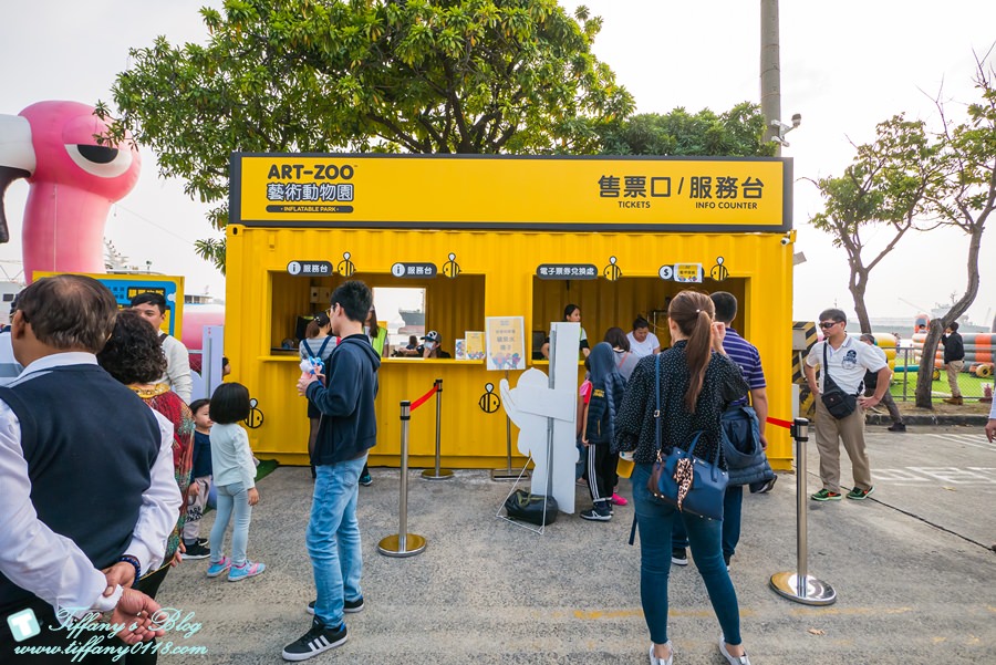 [高雄景點]棧柒庫Art-Zoo藝術動物園/15座大型氣墊樂園/期間限定一票玩到底