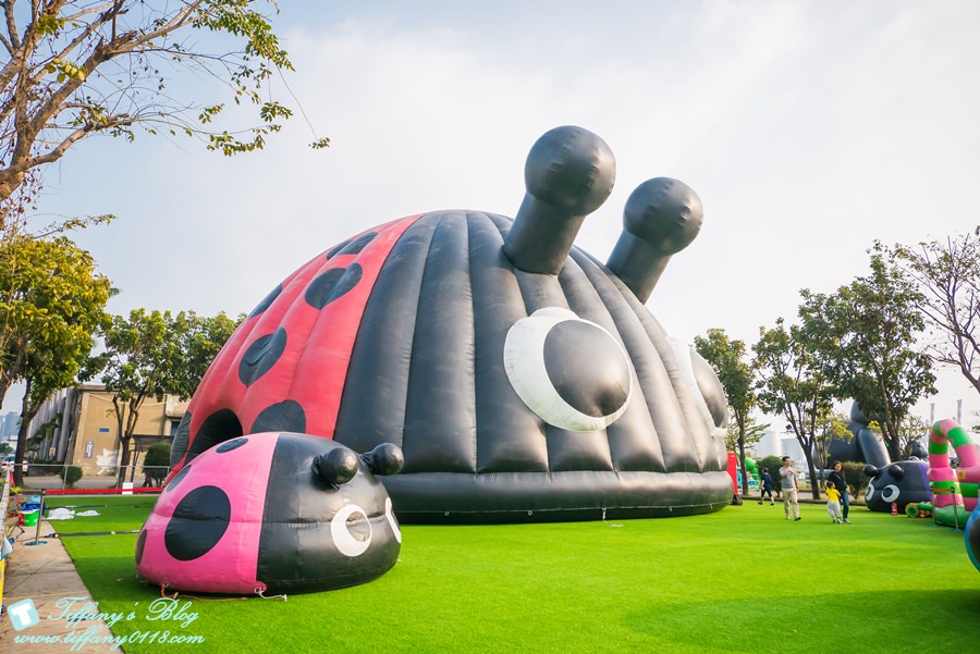 [高雄景點]棧柒庫Art-Zoo藝術動物園/15座大型氣墊樂園/期間限定一票玩到底