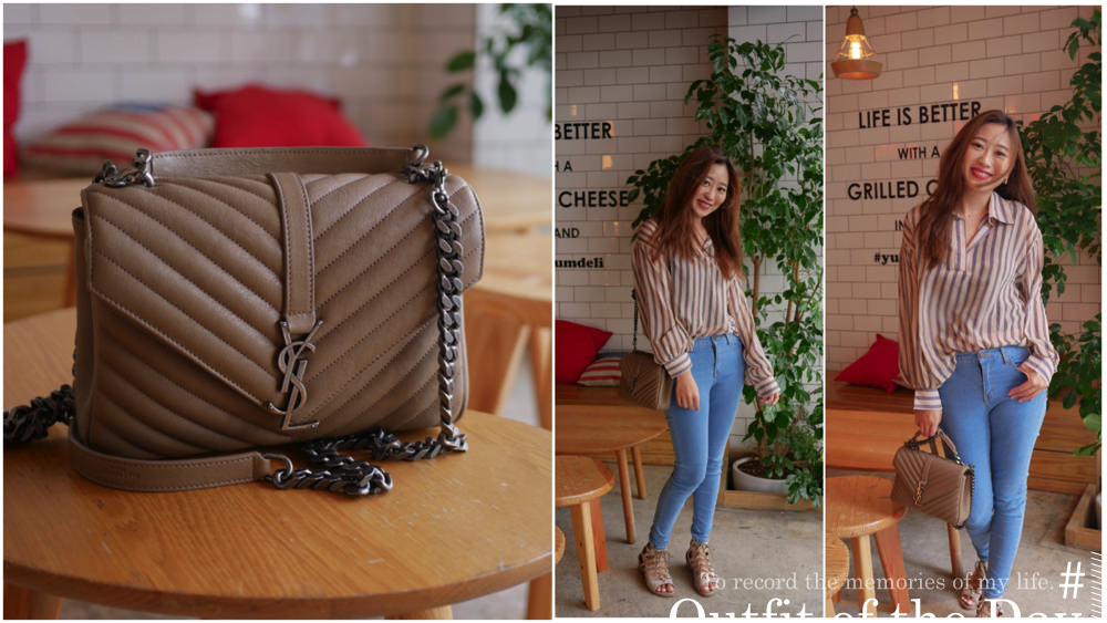 YSL college bag,mytheresa折扣碼,mytheresa購物教學,mytheresa7折