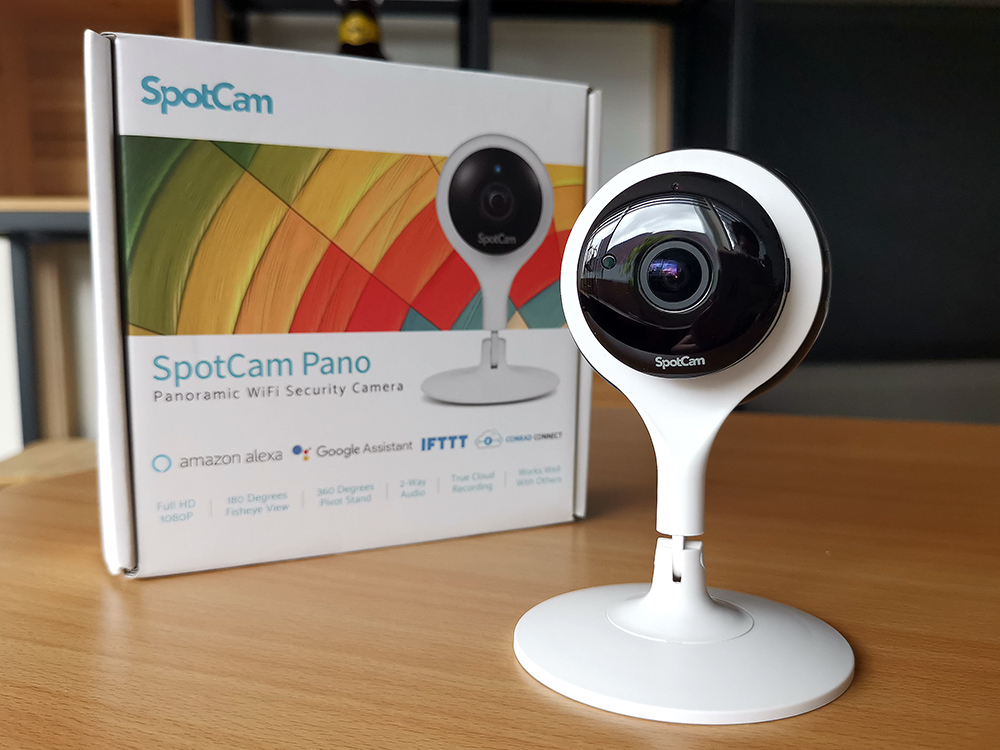 SpotCam Pano 雲端監控攝影機