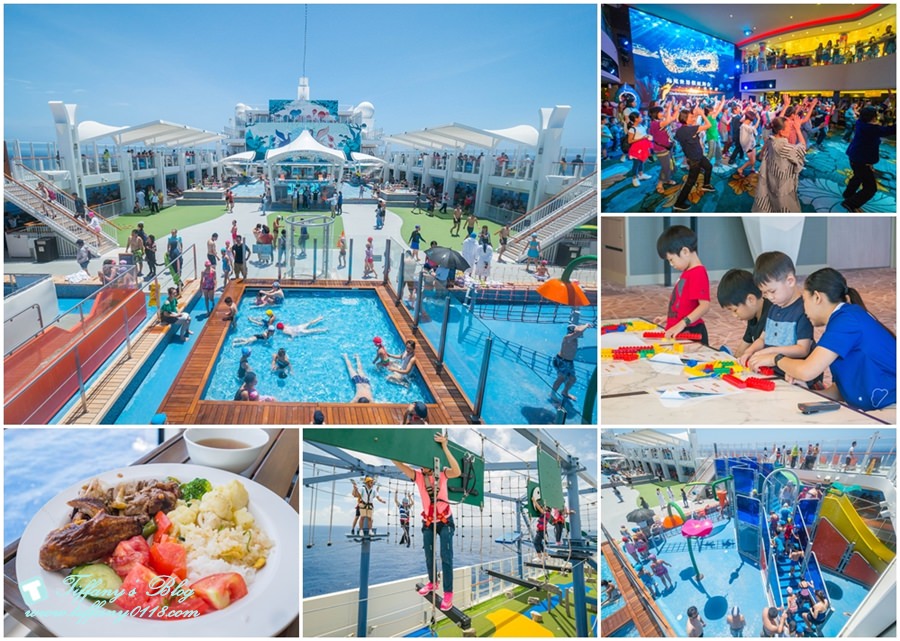 上順旅行社之星夢郵輪玩什麼?船上所有活動全紀錄/戶外泳池攀岩牆+室內VR賽車電競場/各種親子活動還有大型表演秀看不完