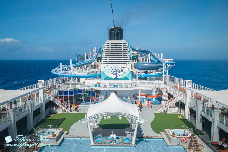 上順旅行社之星夢郵輪玩什麼?船上所有活動全紀錄/戶外泳池攀岩牆+室內VR賽車電競場/各種親子活動還有大型表演秀看不完