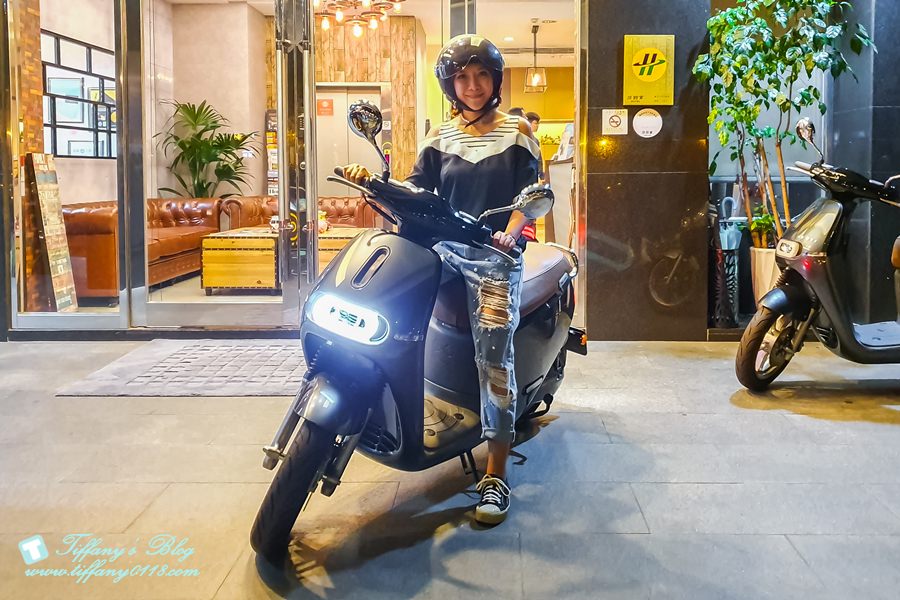 [台中住宿]歐非行旅/平價台中住宿推薦 /平日雙人房+gogoro任妳騎9hr不到2000元超划算/近審計新村及勤美綠園道的台中旅店