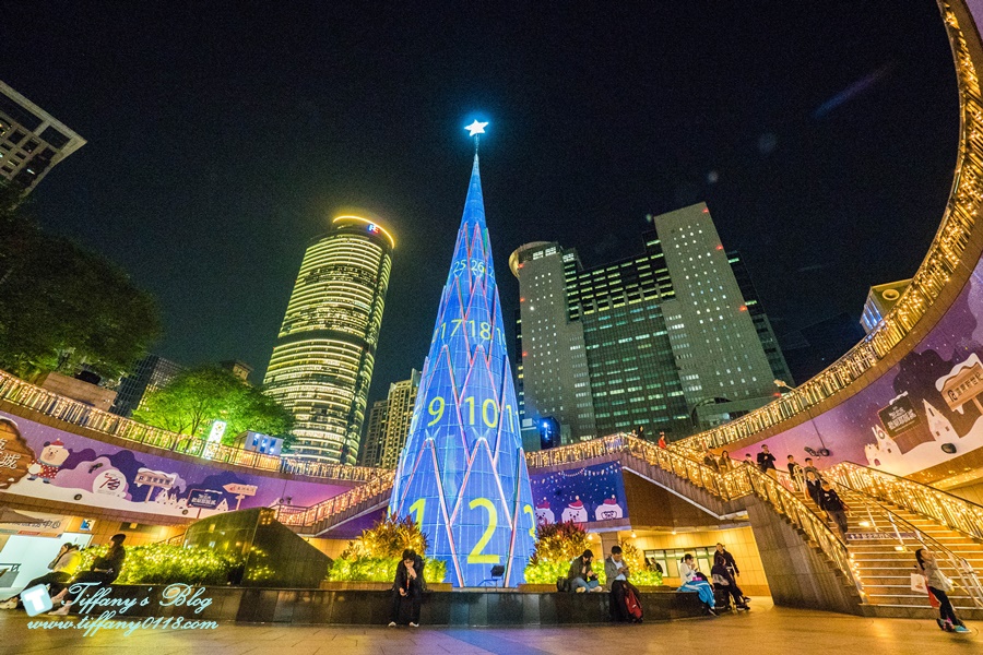 2019新北耶誕城燈區完整紀錄及交通資訊/教你怎麼玩怎麼去/32樓免費看夜景
