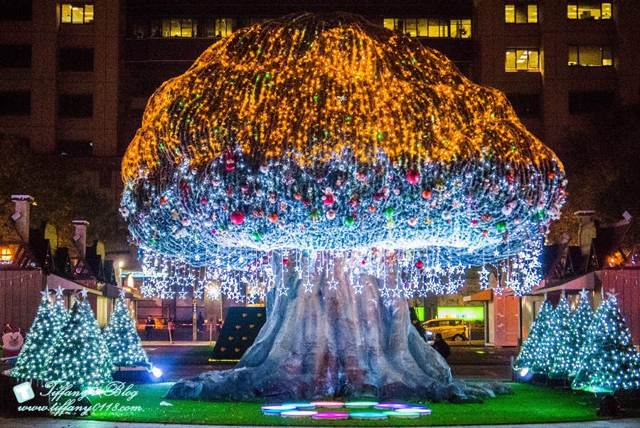 2019新北耶誕城燈區完整紀錄及交通資訊/教你怎麼玩怎麼去/32樓免費看夜景
