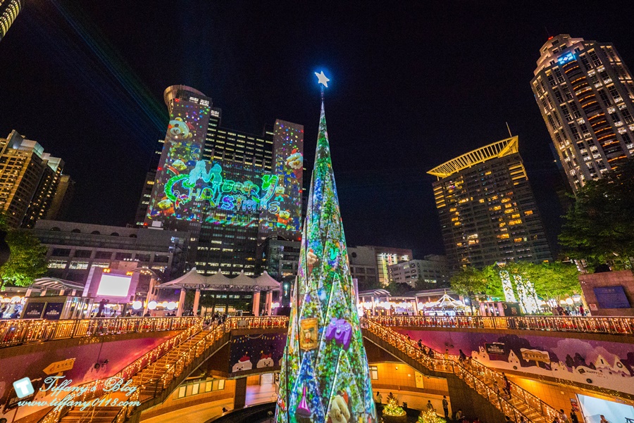 2019新北耶誕城燈區完整紀錄及交通資訊/教你怎麼玩怎麼去/32樓免費看夜景