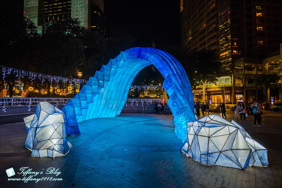 2019新北耶誕城燈區完整紀錄及交通資訊/教你怎麼玩怎麼去/32樓免費看夜景