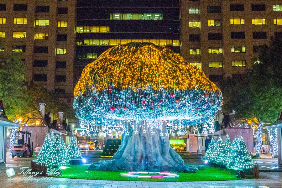 2019新北耶誕城燈區完整紀錄及交通資訊/教你怎麼玩怎麼去/32樓免費看夜景