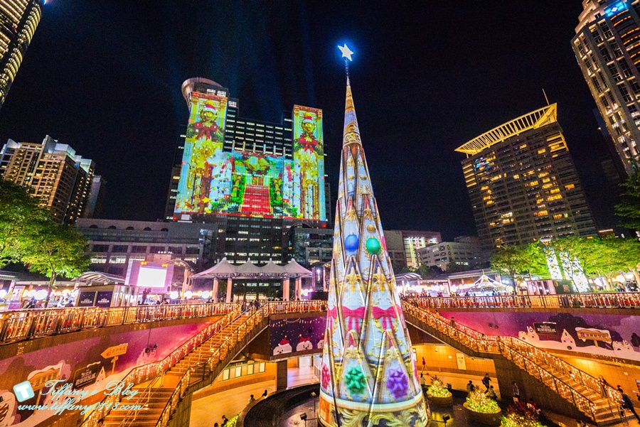 2019新北耶誕城燈區完整紀錄及交通資訊/教你怎麼玩怎麼去/32樓免費看夜景