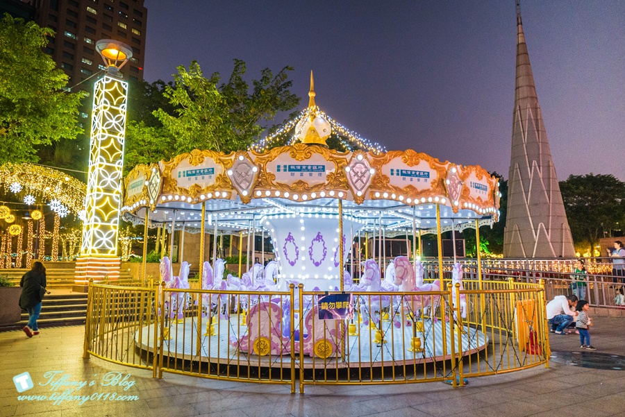 2019新北耶誕城燈區完整紀錄及交通資訊/教你怎麼玩怎麼去/32樓免費看夜景