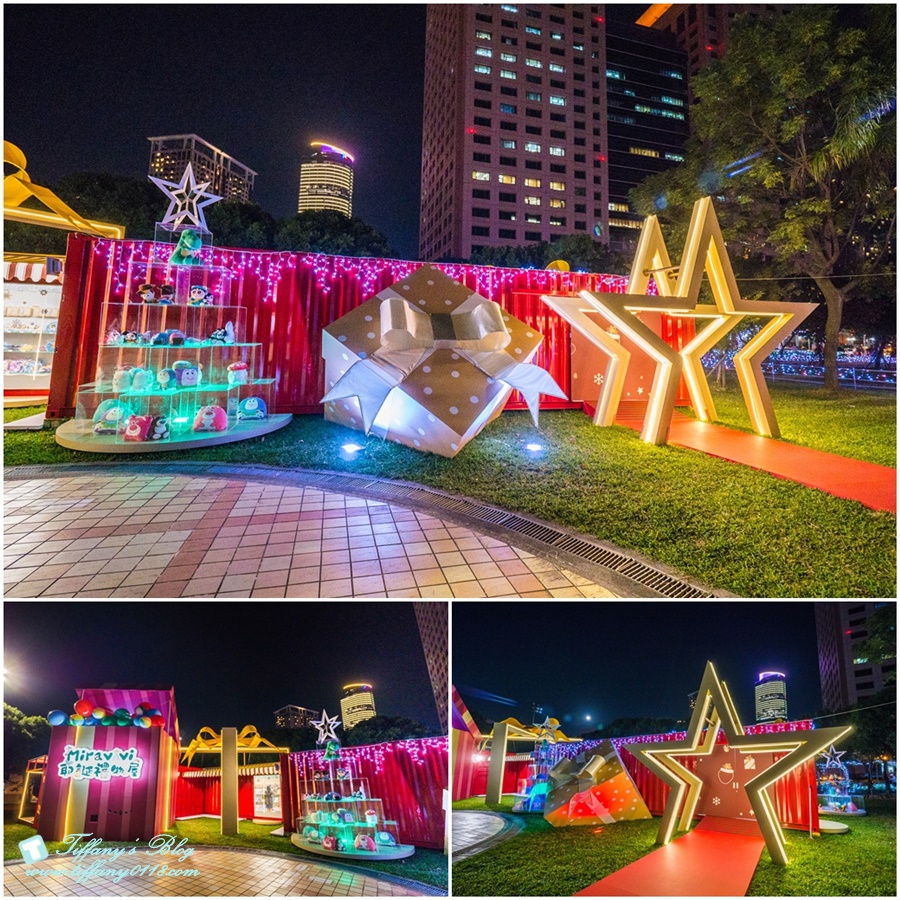 2019新北耶誕城燈區完整紀錄及交通資訊/教你怎麼玩怎麼去/32樓免費看夜景