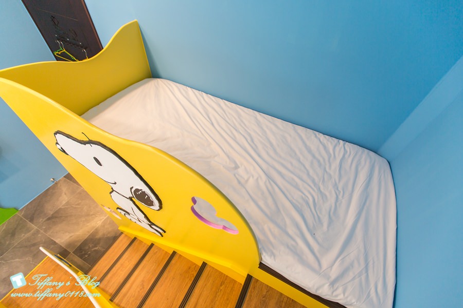 [宜蘭民宿推薦‧五結]米可親子民宿/主題式溜滑梯親子房型/戶外休憩空間+超大戲水池