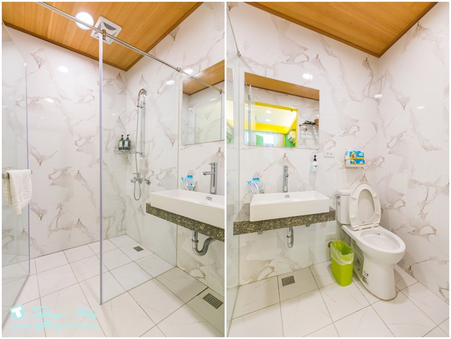 [宜蘭民宿推薦‧五結]米可親子民宿/主題式溜滑梯親子房型/戶外休憩空間+超大戲水池