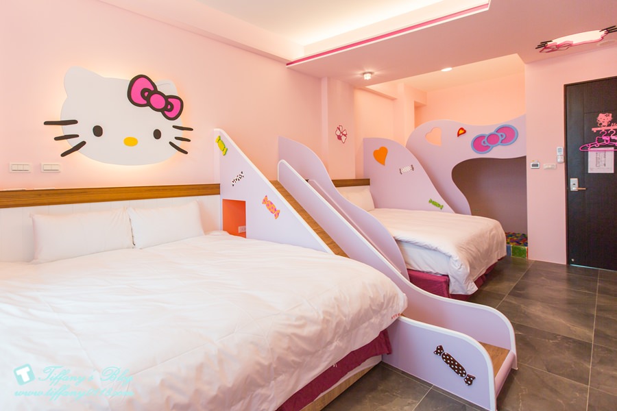 [宜蘭民宿推薦‧五結]米可親子民宿/主題式溜滑梯親子房型/戶外休憩空間+超大戲水池