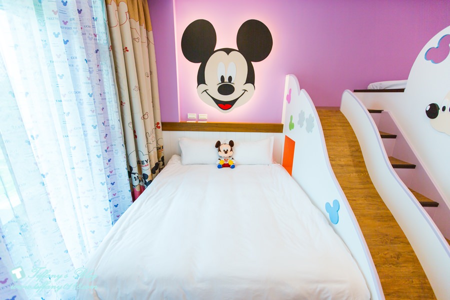 [宜蘭民宿推薦‧五結]米可親子民宿/主題式溜滑梯親子房型/戶外休憩空間+超大戲水池