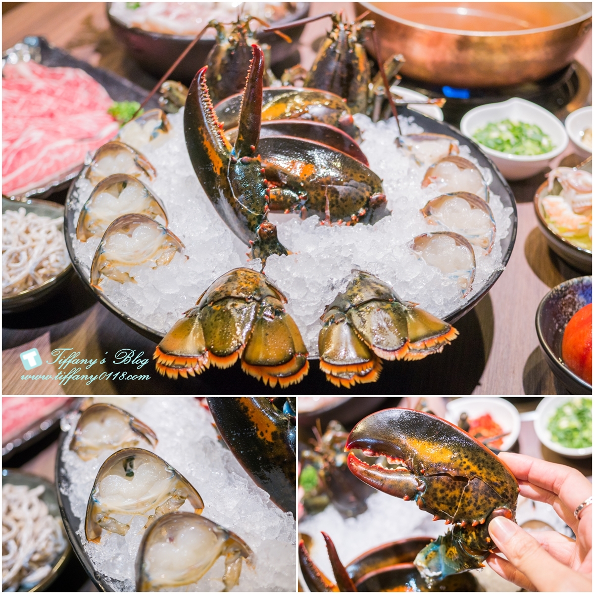 [蘆洲火鍋推薦]銅花精緻涮涮鍋/活龍蝦買一送一超划算/高檔食材+桌邊服務讓妳視覺味覺雙享受