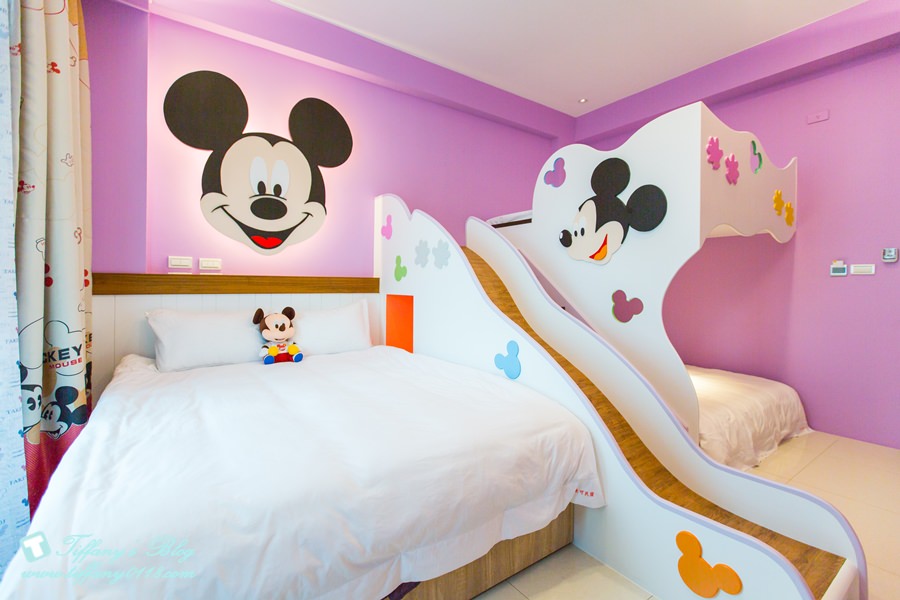 [宜蘭民宿推薦‧五結]米可親子民宿/主題式溜滑梯親子房型/戶外休憩空間+超大戲水池