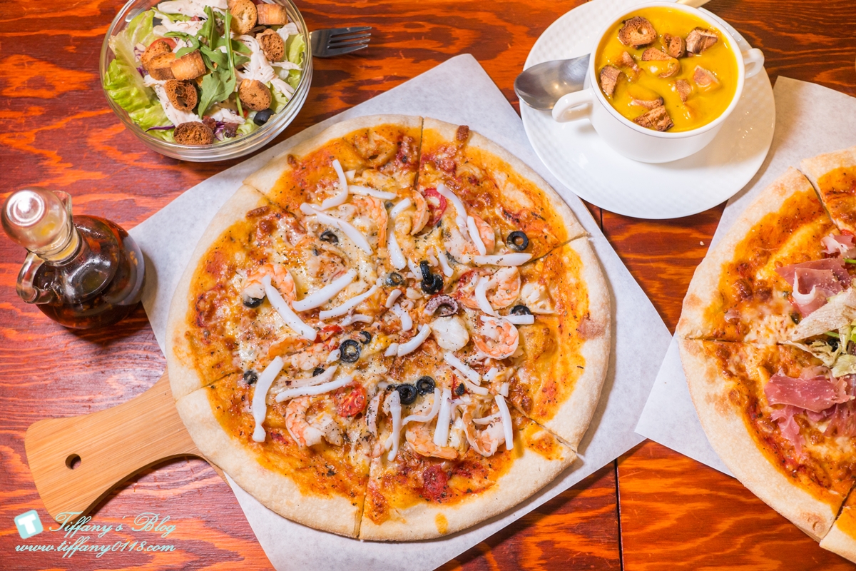 [中山站美食]La Bocca 義式手作披薩(附菜單)/想吃道地的義式Pizza就選他/午間優惠套餐超划算