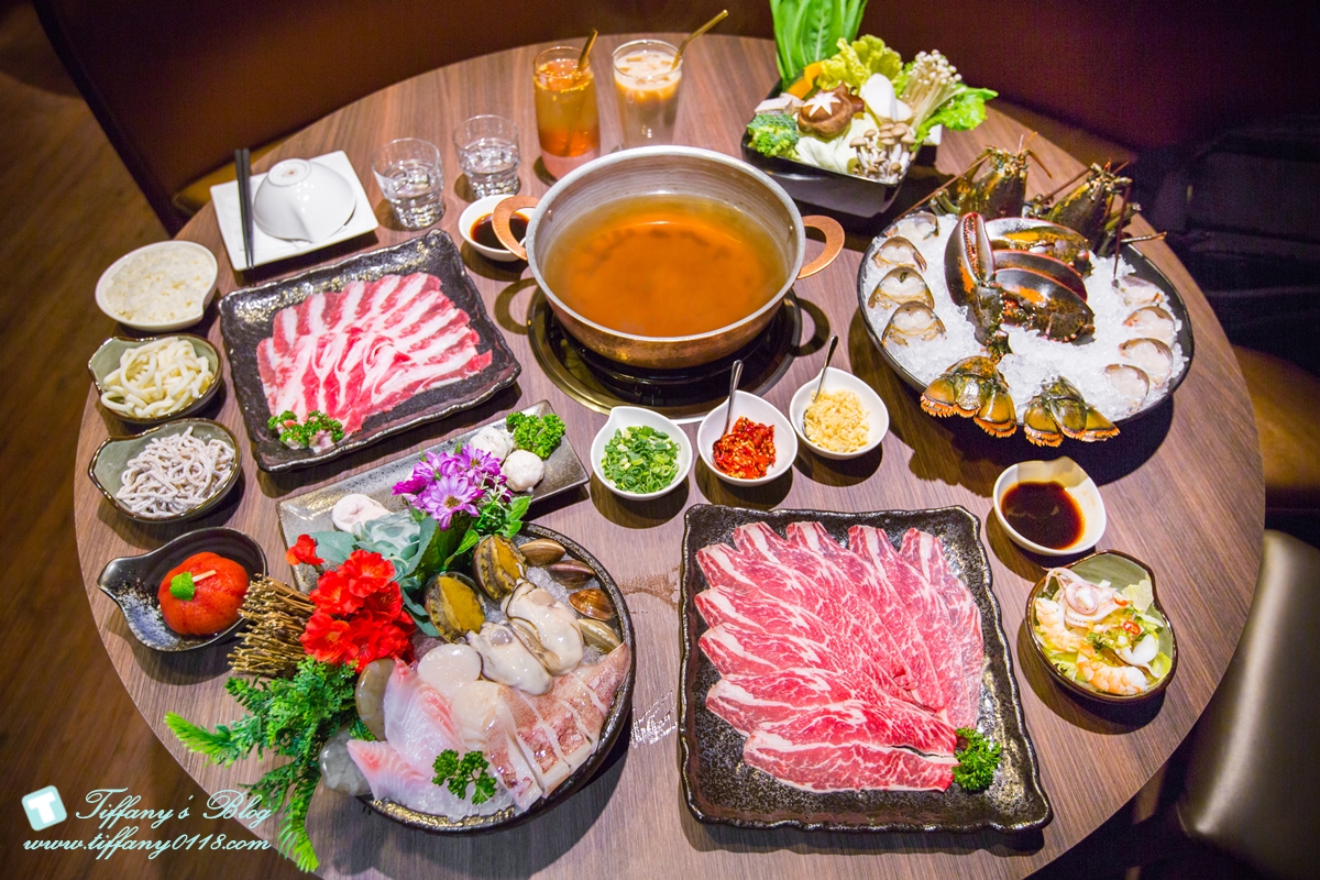 [蘆洲火鍋推薦]銅花精緻涮涮鍋/活龍蝦買一送一超划算/高檔食材+桌邊服務讓妳視覺味覺雙享受