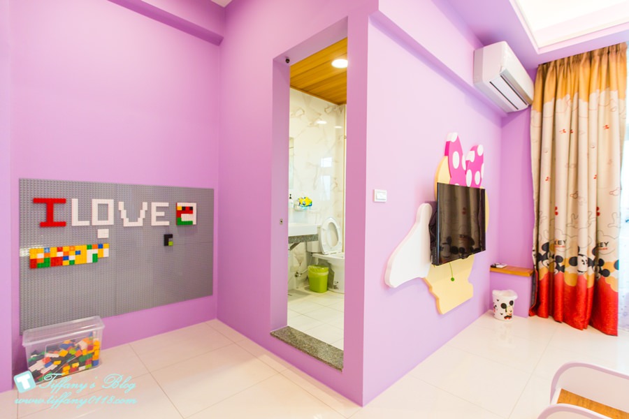 [宜蘭民宿推薦‧五結]米可親子民宿/主題式溜滑梯親子房型/戶外休憩空間+超大戲水池