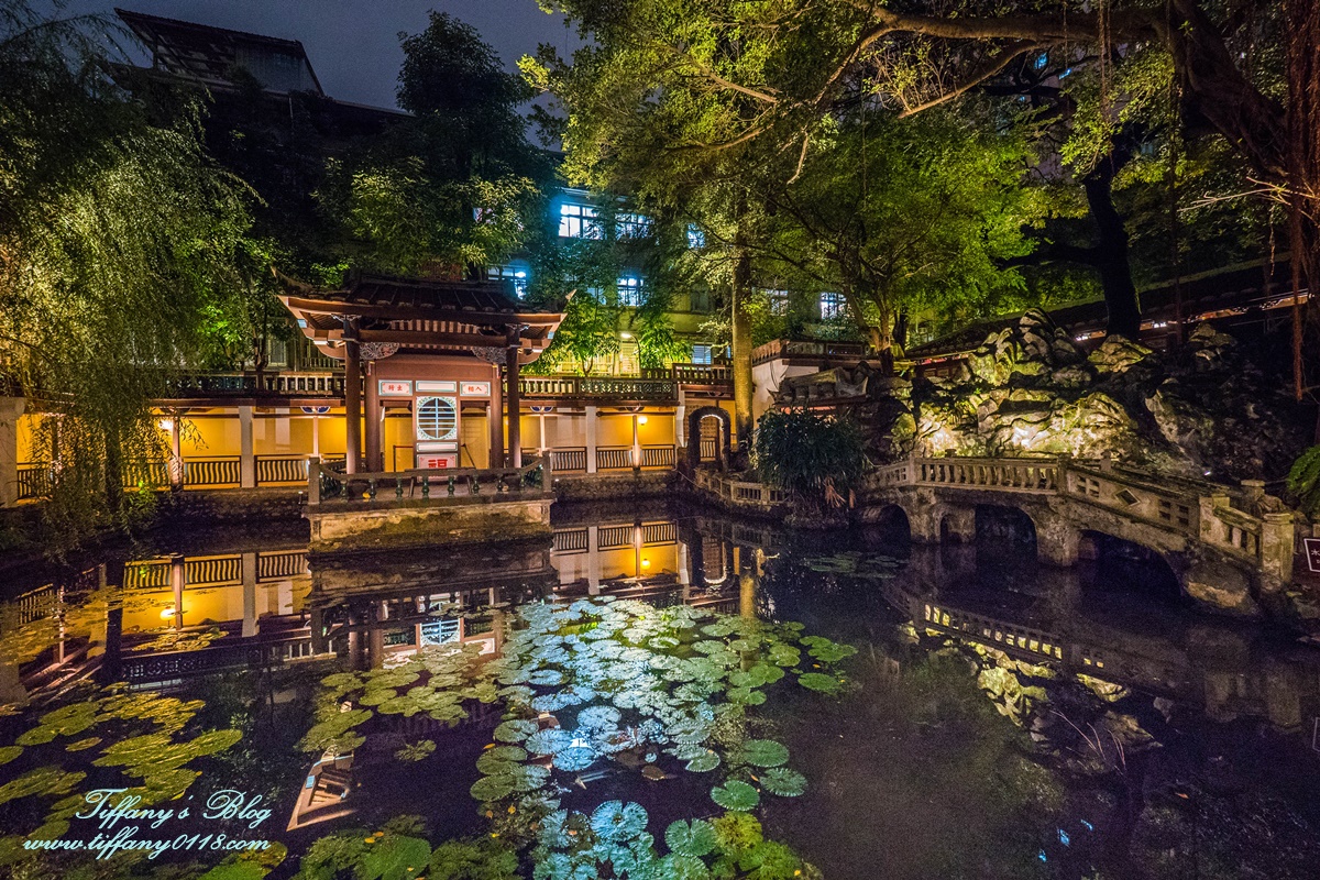 板橋林家花園「蝶舞光綴」光雕秀/每週五週六夜限定/新北市民免費入場/林家花園點燈活動