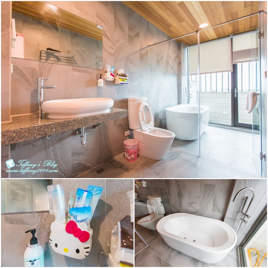 [宜蘭民宿推薦‧五結]米可親子民宿/主題式溜滑梯親子房型/戶外休憩空間+超大戲水池