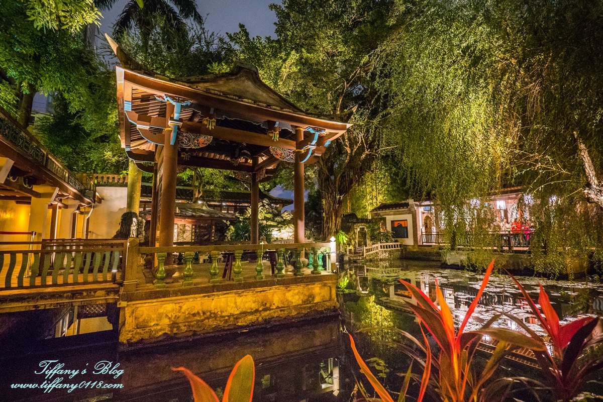 板橋林家花園「蝶舞光綴」光雕秀/每週五週六夜限定/新北市民免費入場/林家花園點燈活動