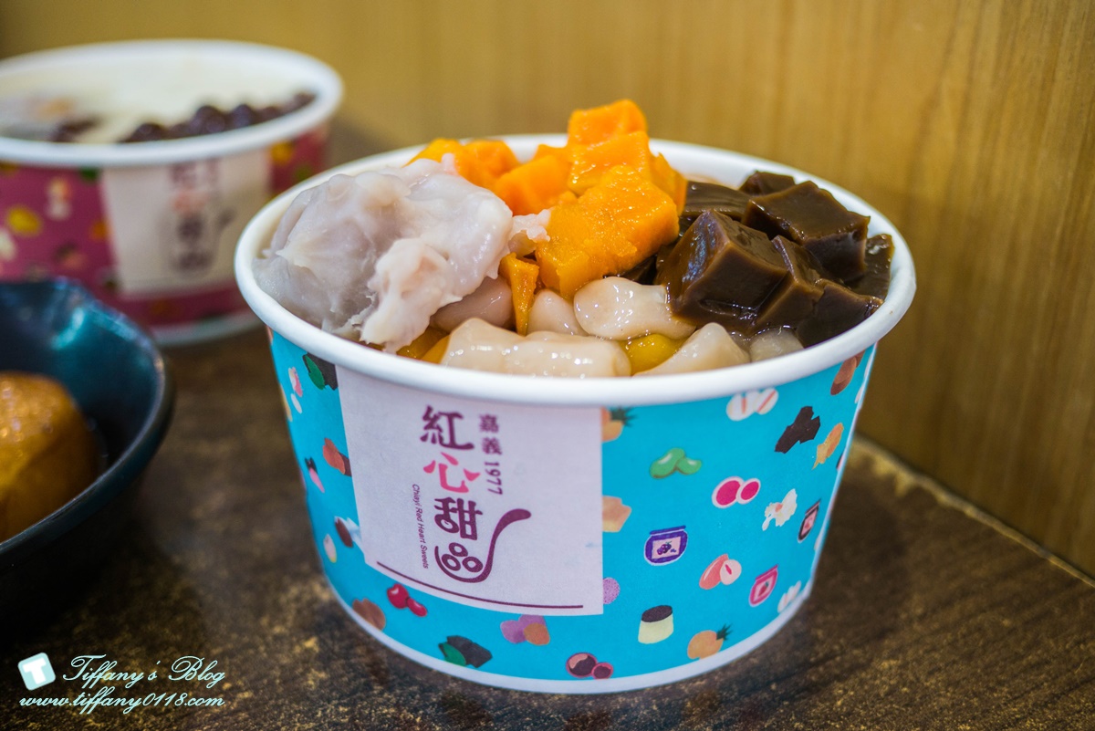 [信義區甜點]嘉義紅心甜品/食尚玩家推薦必吃黑糖片冰/大推愛心燒麻糬吃完少女心