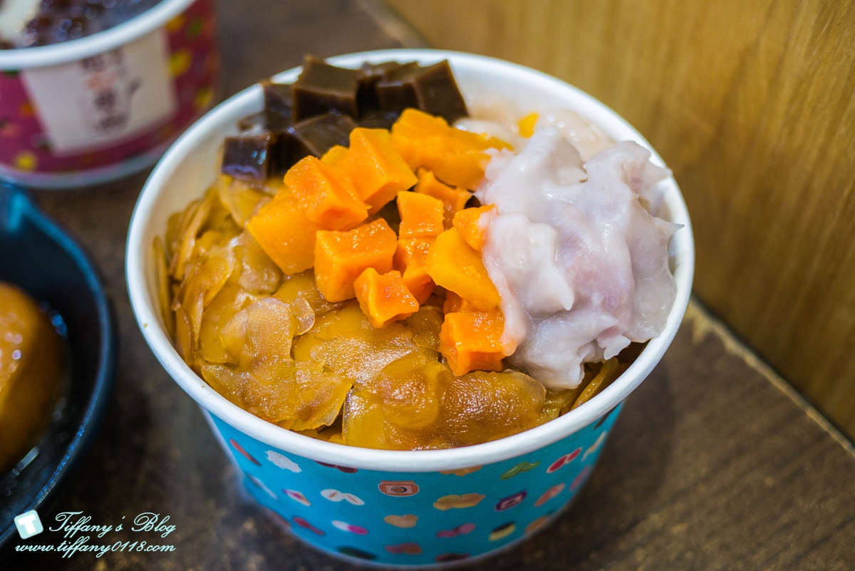 [信義區甜點]嘉義紅心甜品/食尚玩家推薦必吃黑糖片冰/大推愛心燒麻糬吃完少女心