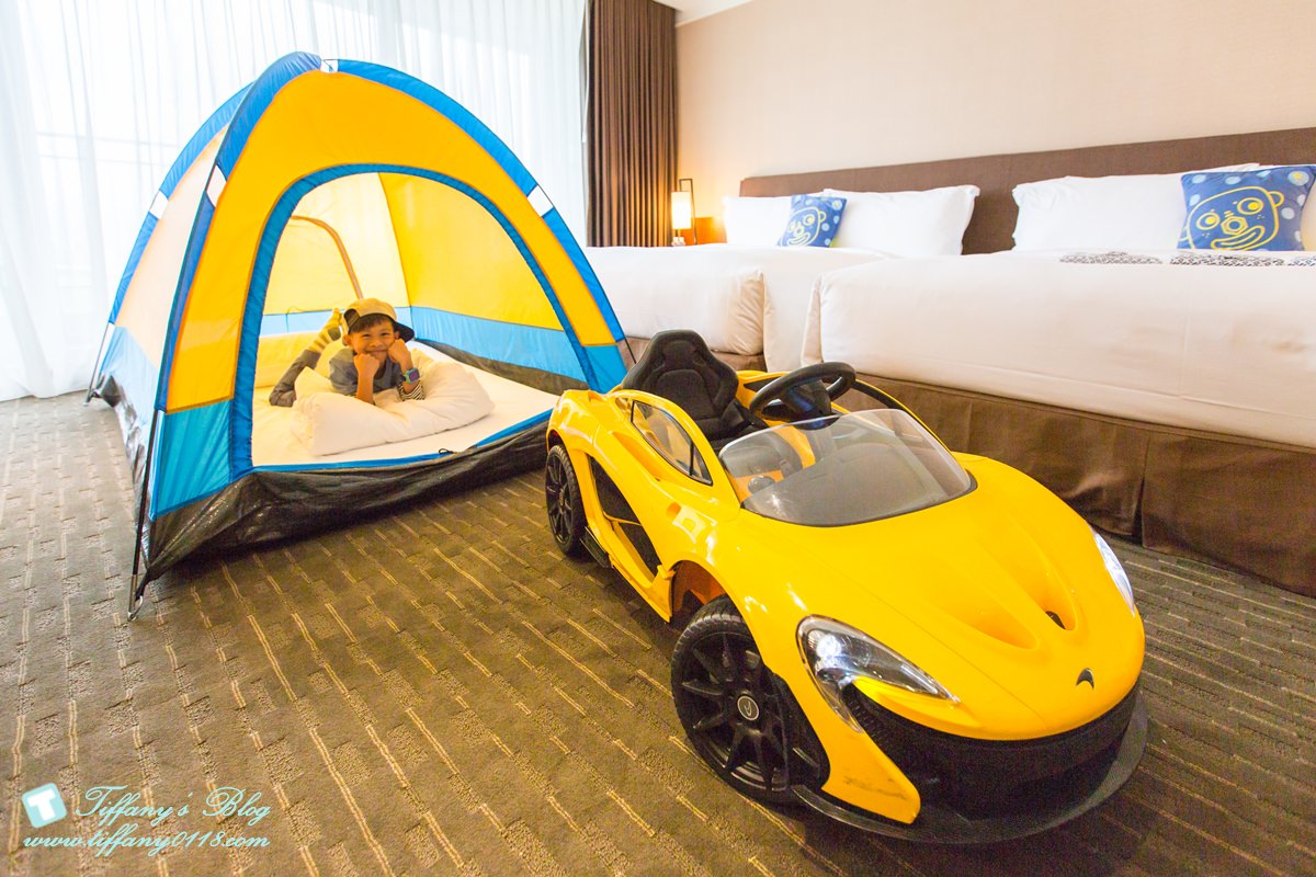 [宜蘭親子飯店]蘭城晶英酒店/免費電影+賽車開到飽/芬朵奇堡賽車走廊+氣墊溜滑梯玩到不想回家