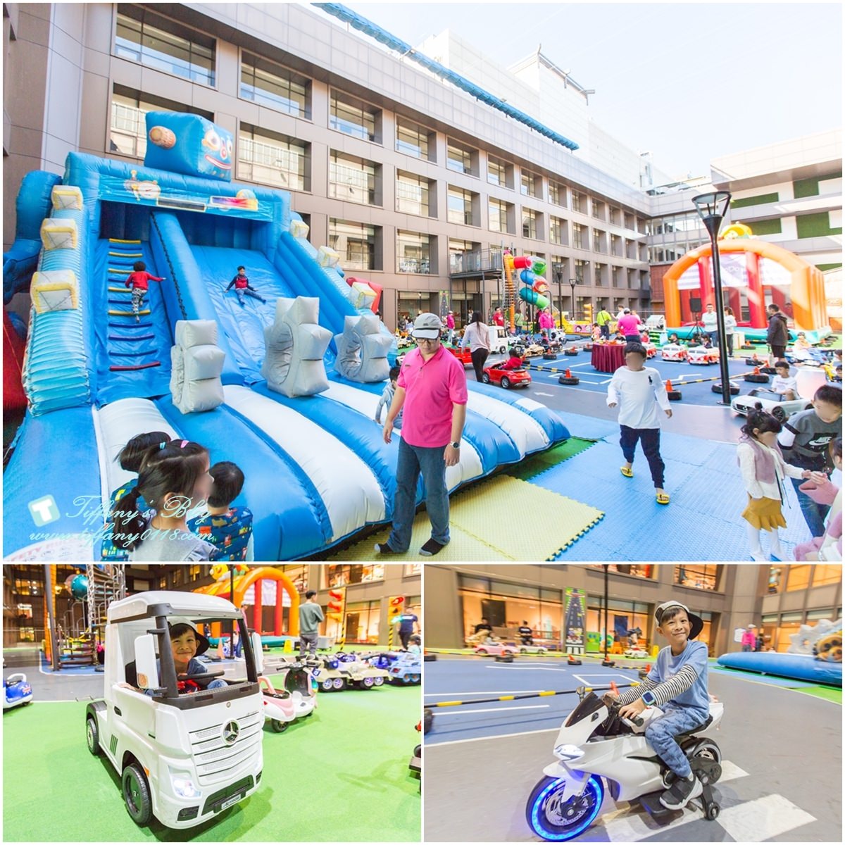 [宜蘭親子飯店]蘭城晶英酒店/免費電影+賽車開到飽/芬朵奇堡賽車走廊+氣墊溜滑梯玩到不想回家