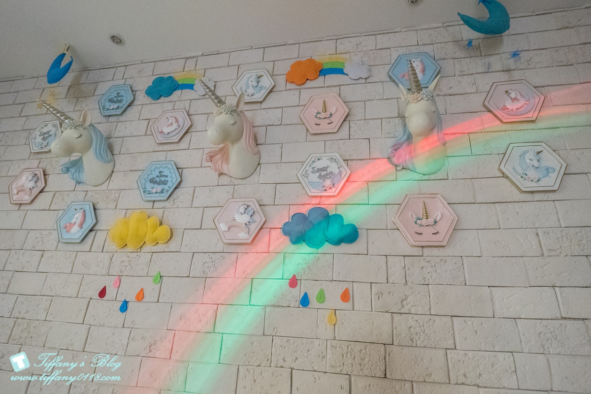 [台中住宿推薦]芭蕾城市渡假旅店/全台唯一獨角獸親子房型超夢幻/Villa主題房型寬敞又有特色