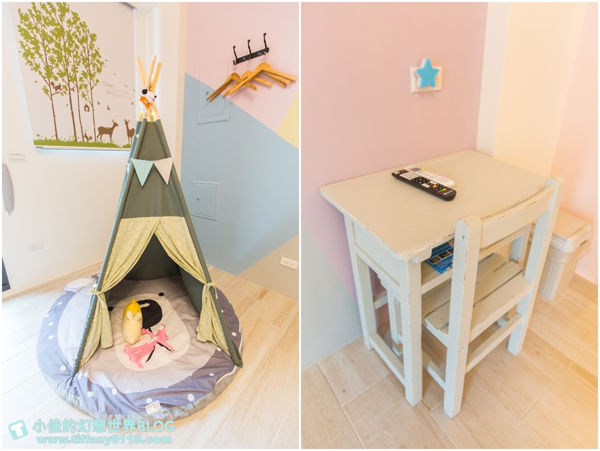 [宜蘭民宿推薦‧五結]斑鳩小鎮森活民宿/新開幕/北歐清新風格親子民宿/溜滑梯+盪鞦韆+遊戲區+電動車應有盡有