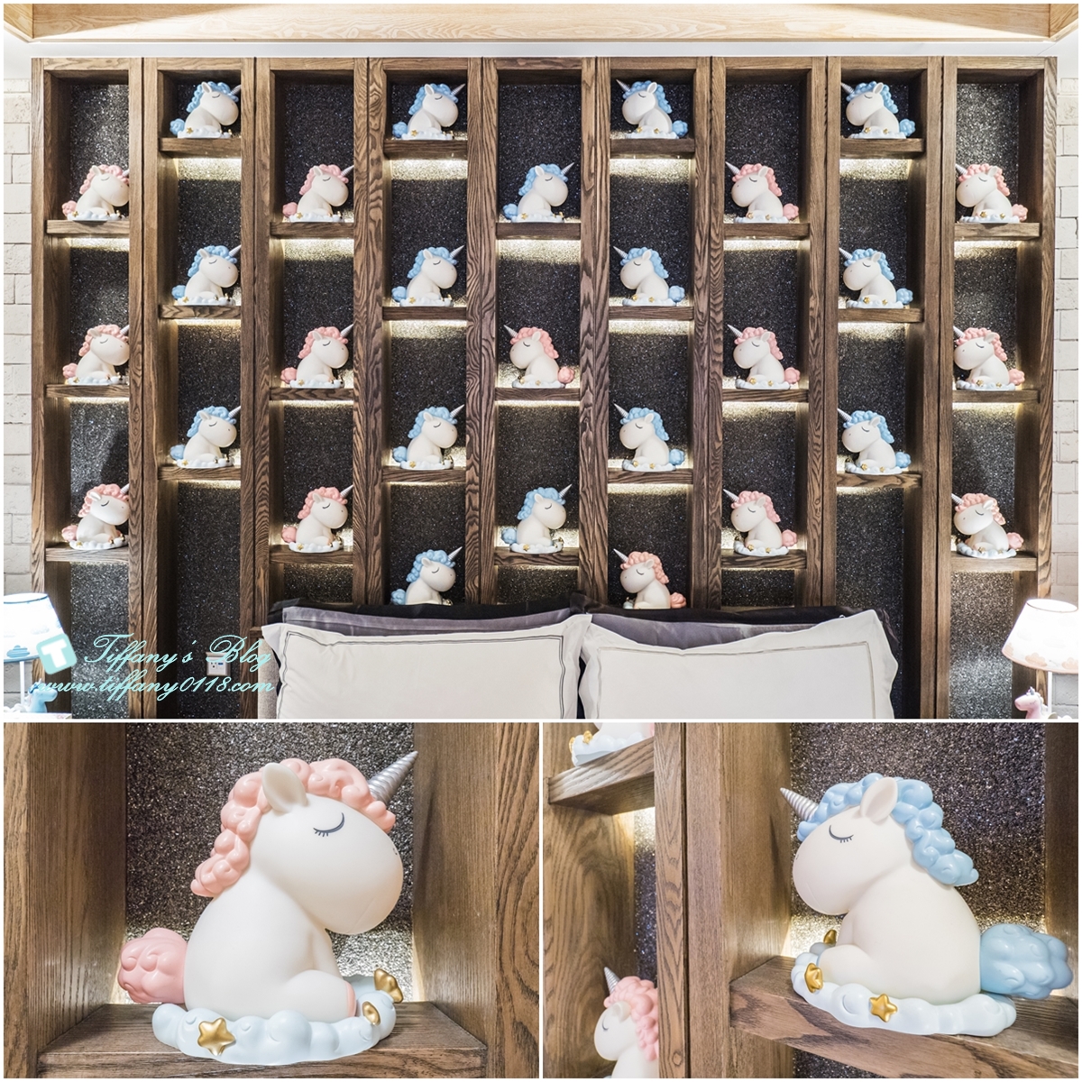 [台中住宿推薦]芭蕾城市渡假旅店/全台唯一獨角獸親子房型超夢幻/Villa主題房型寬敞又有特色