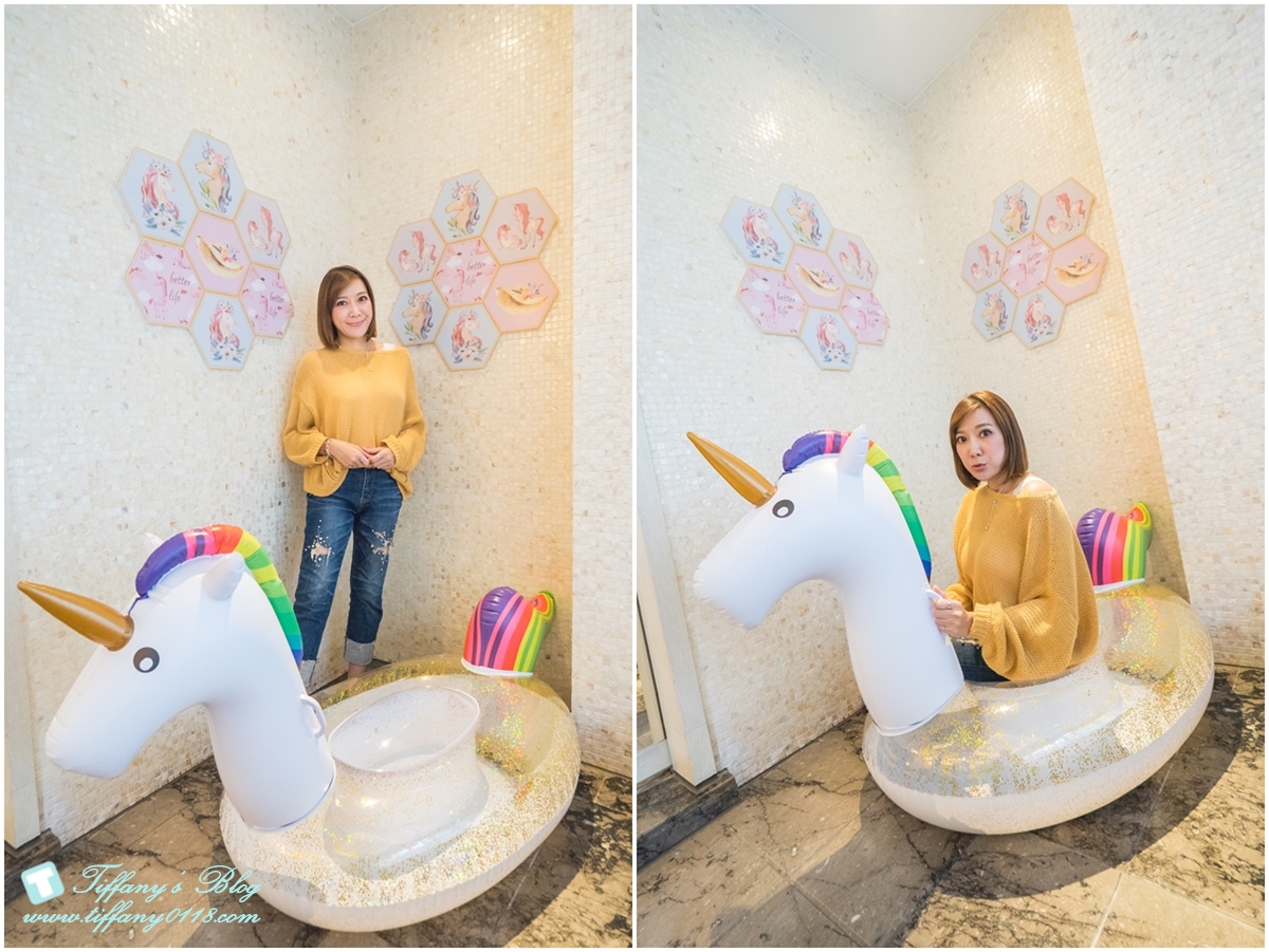 [台中住宿推薦]芭蕾城市渡假旅店/全台唯一獨角獸親子房型超夢幻/Villa主題房型寬敞又有特色