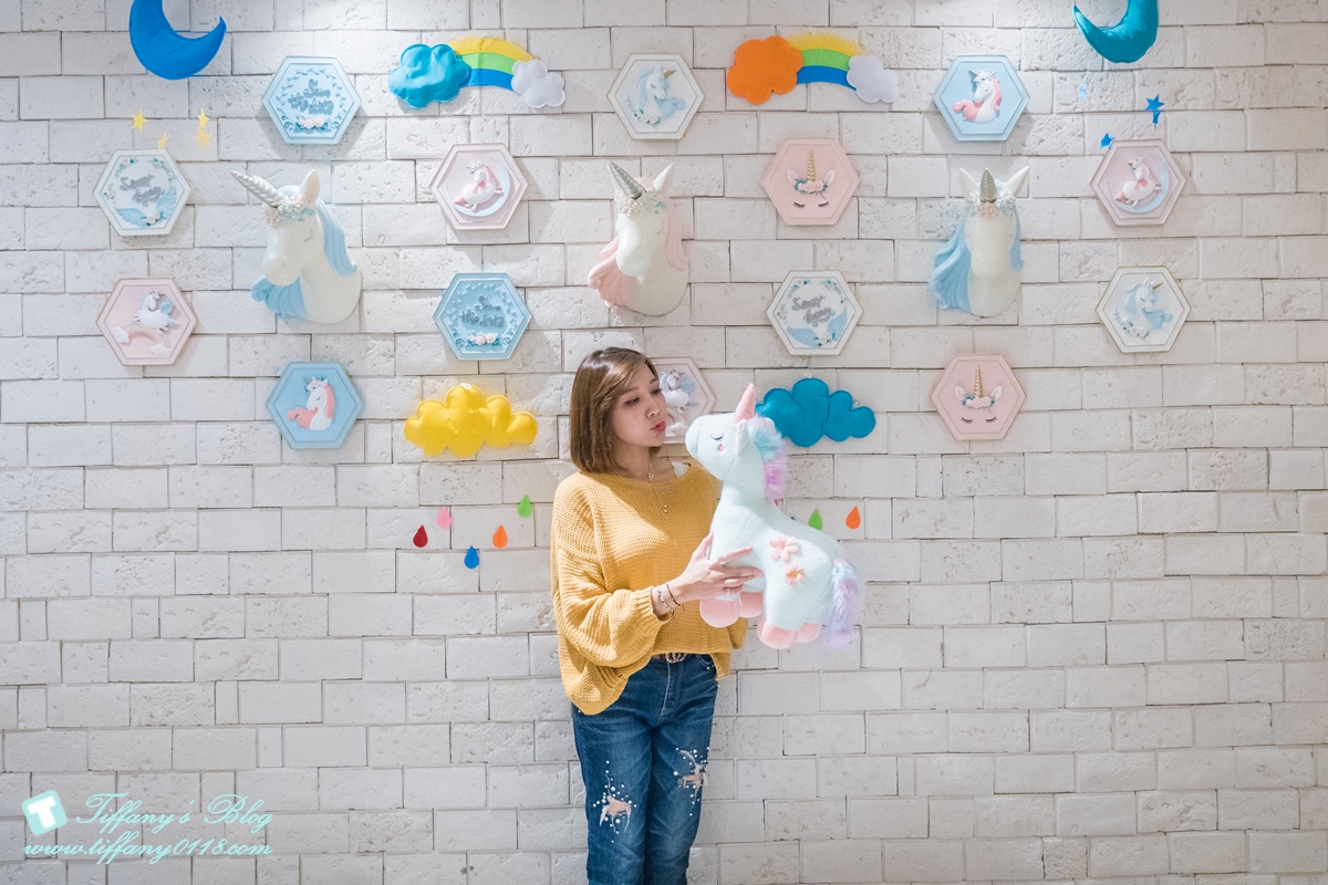 [台中住宿推薦]芭蕾城市渡假旅店/全台唯一獨角獸親子房型超夢幻/Villa主題房型寬敞又有特色