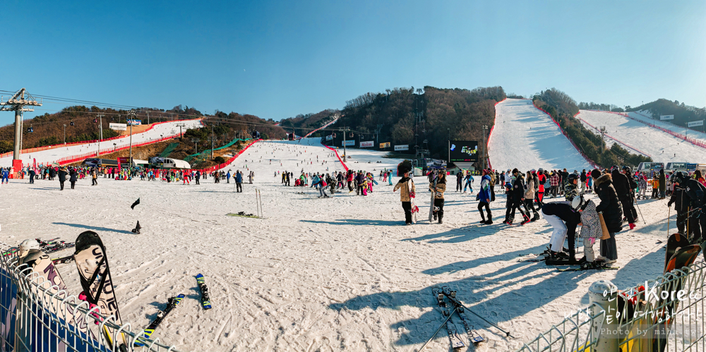 洪川大明維爾瓦第滑雪村, 冰雪王國, snowyland, 滑雪一日遊, 滑雪新手, 韓國滑雪, 韓國雪場, 首爾滑雪, 首爾自由行, 首爾雪場