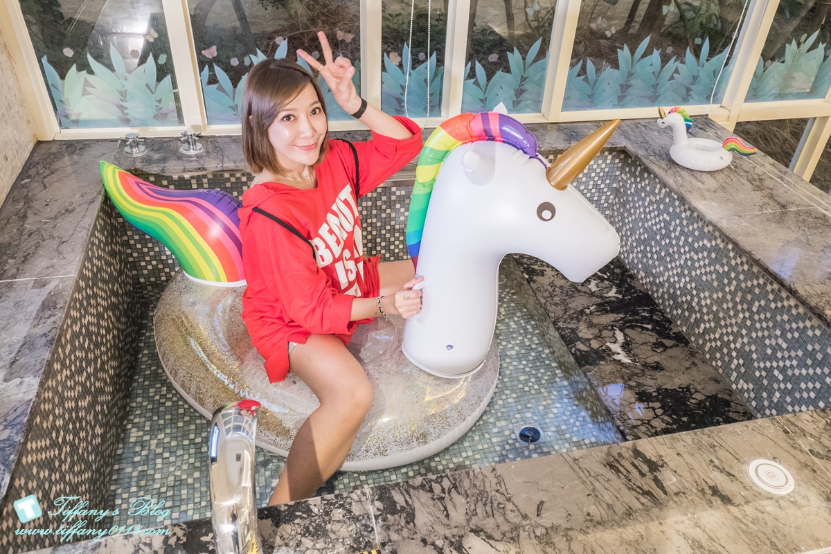 [台中住宿推薦]芭蕾城市渡假旅店/全台唯一獨角獸親子房型超夢幻/Villa主題房型寬敞又有特色