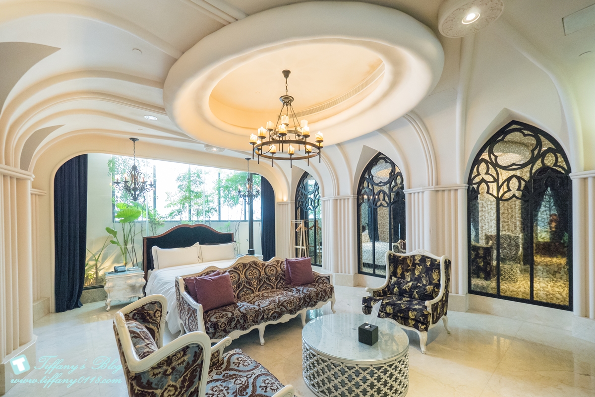 [台中住宿推薦]芭蕾城市渡假旅店/全台唯一獨角獸親子房型超夢幻/Villa主題房型寬敞又有特色