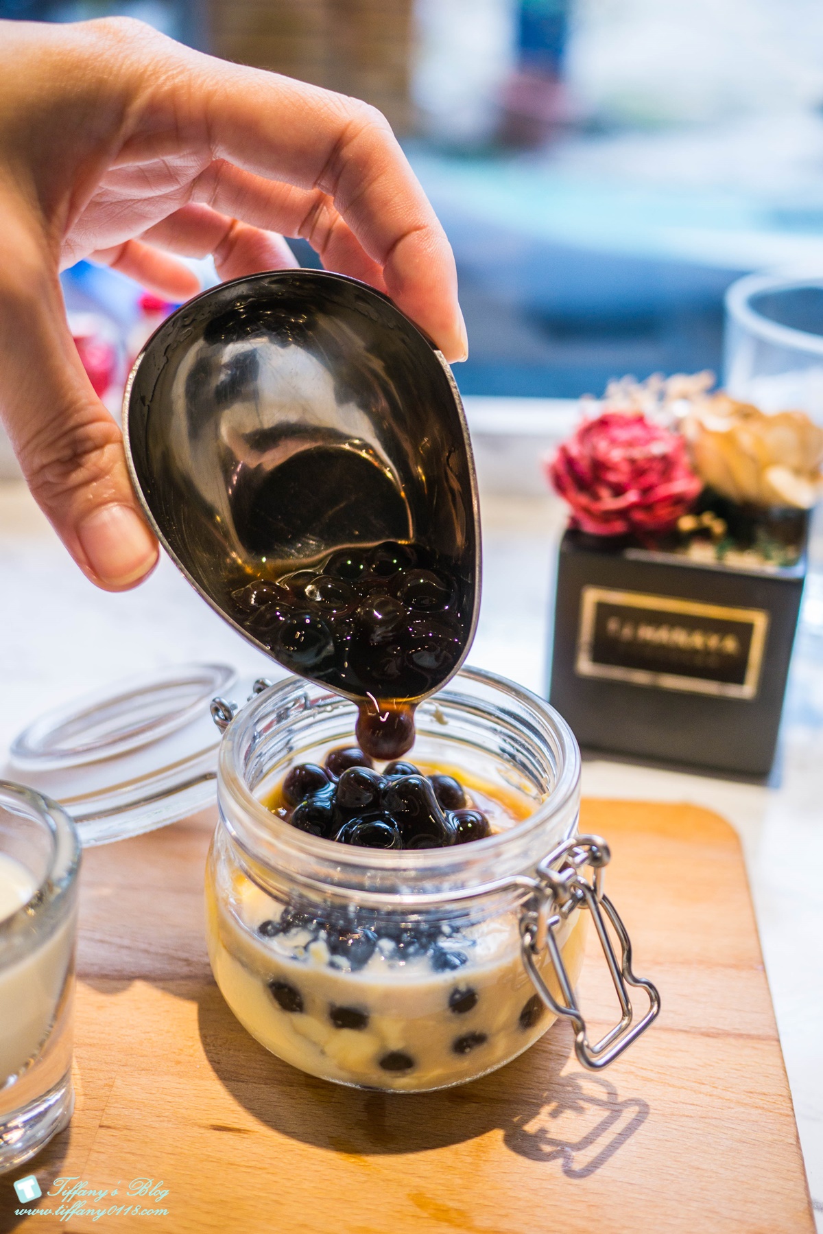 [中和甜點] UNTIL21:45貳壹肆伍咖啡坊/焦糖布丁加上珍珠與牛奶蹦出新吃法