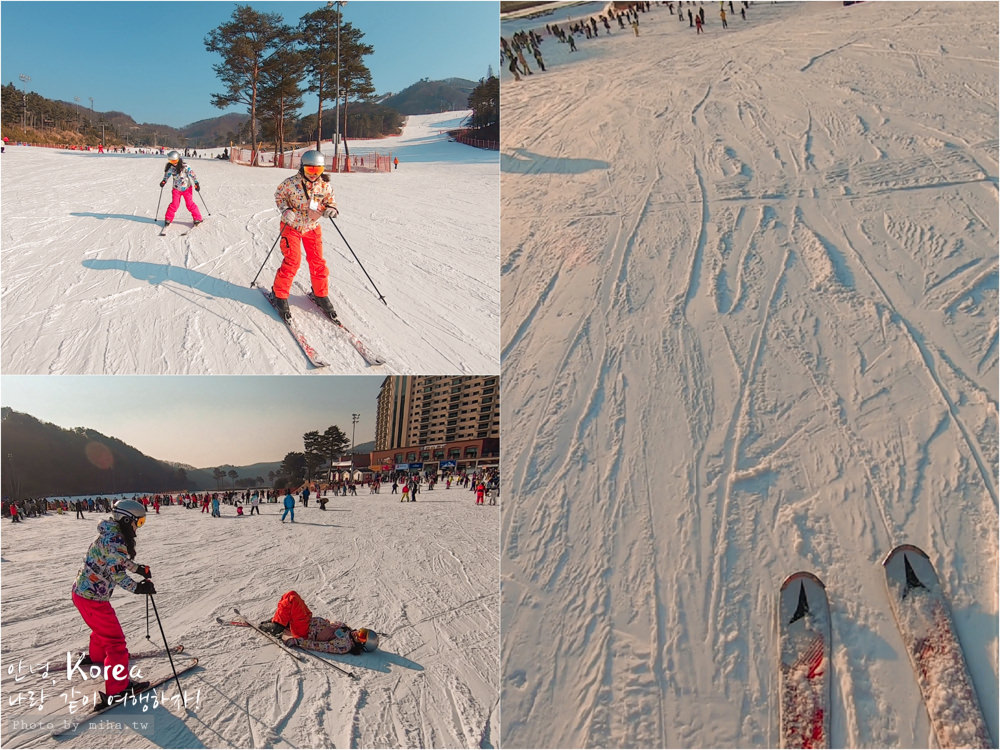 橡樹谷OakValley滑雪場,奧麗山莊,Sonata of Light,3D 燈光秀,首爾滑雪,韓國滑雪,首爾雪場,韓國雪場,滑雪新手,滑雪一日遊,首爾自由行