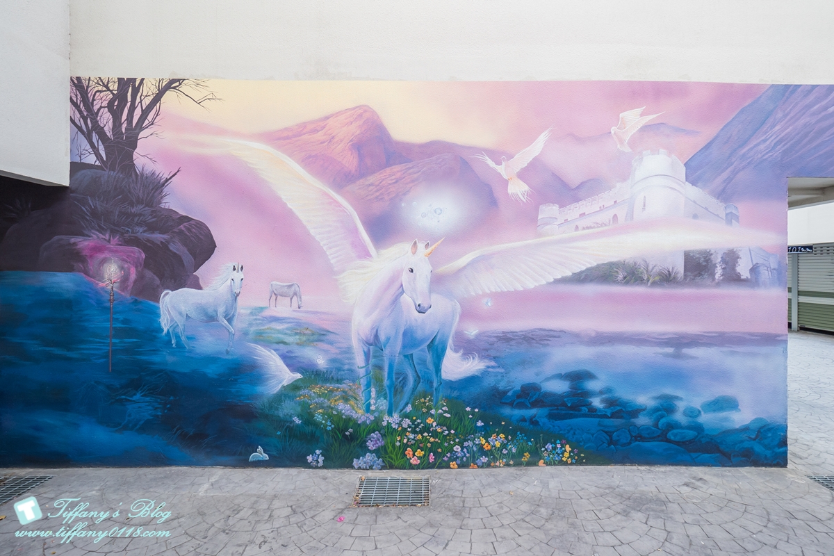 [台中住宿推薦]芭蕾城市渡假旅店/全台唯一獨角獸親子房型超夢幻/Villa主題房型寬敞又有特色