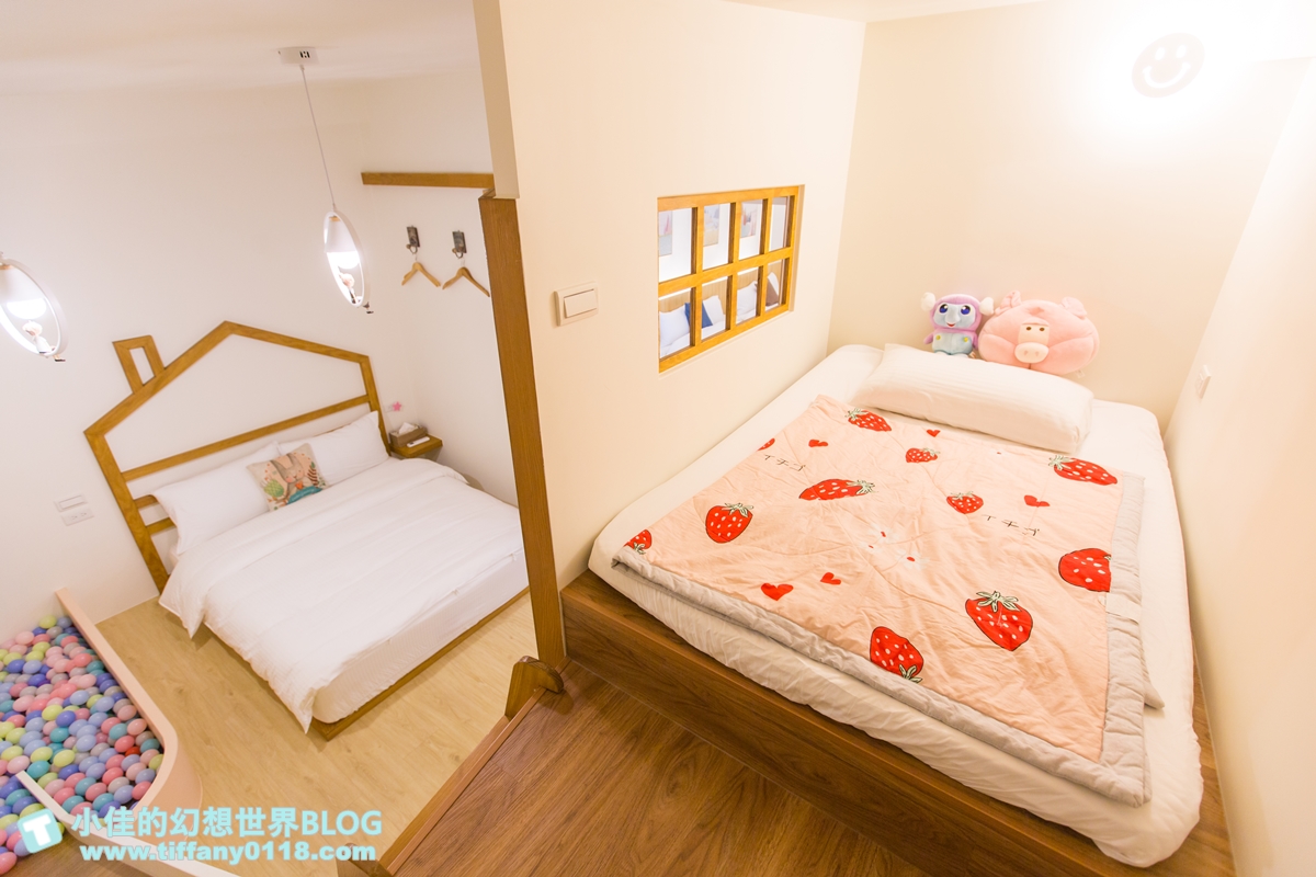 [宜蘭民宿推薦‧五結]斑鳩小鎮森活民宿/新開幕/北歐清新風格親子民宿/溜滑梯+盪鞦韆+遊戲區+電動車應有盡有