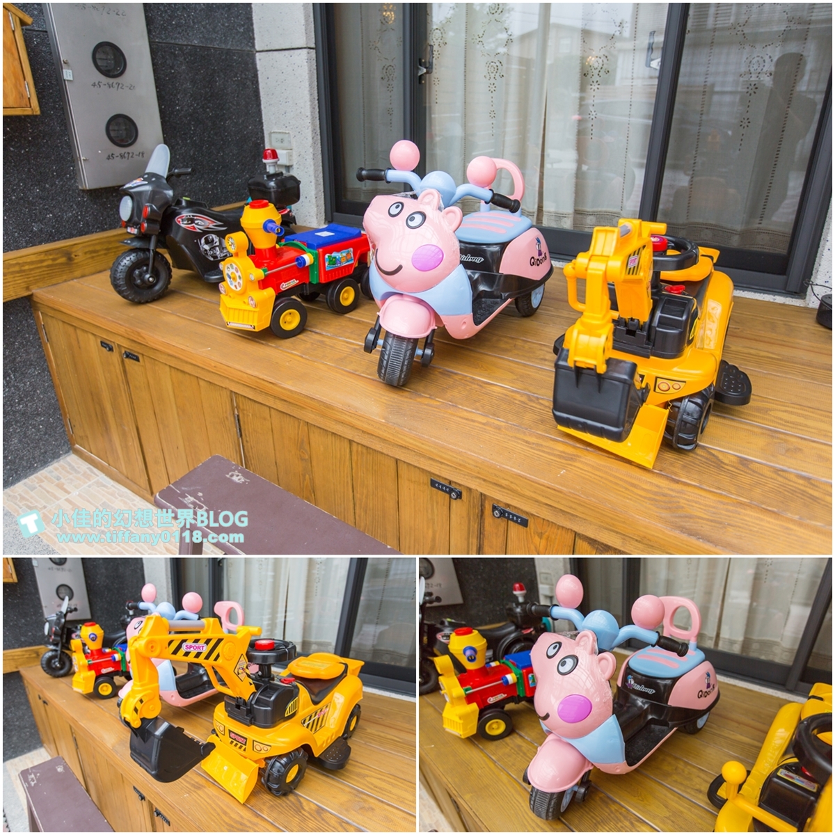 [宜蘭民宿推薦‧五結]斑鳩小鎮森活民宿/新開幕/北歐清新風格親子民宿/溜滑梯+盪鞦韆+遊戲區+電動車應有盡有