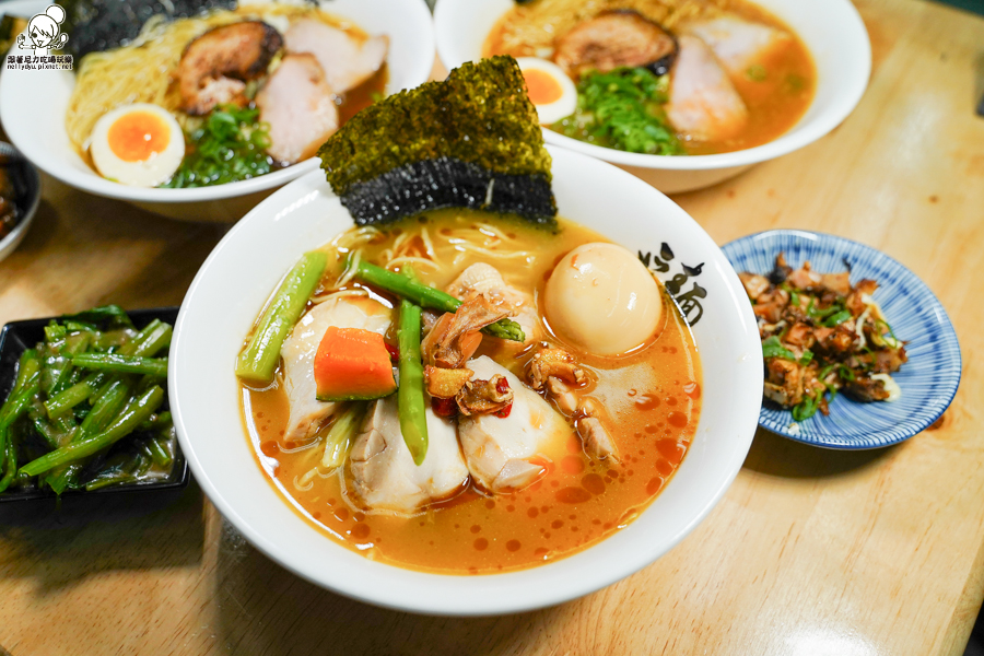 日本拉麵 鳳山美食 拉麵 幽靈拉麵 街頭 ラーメン麵柒八 